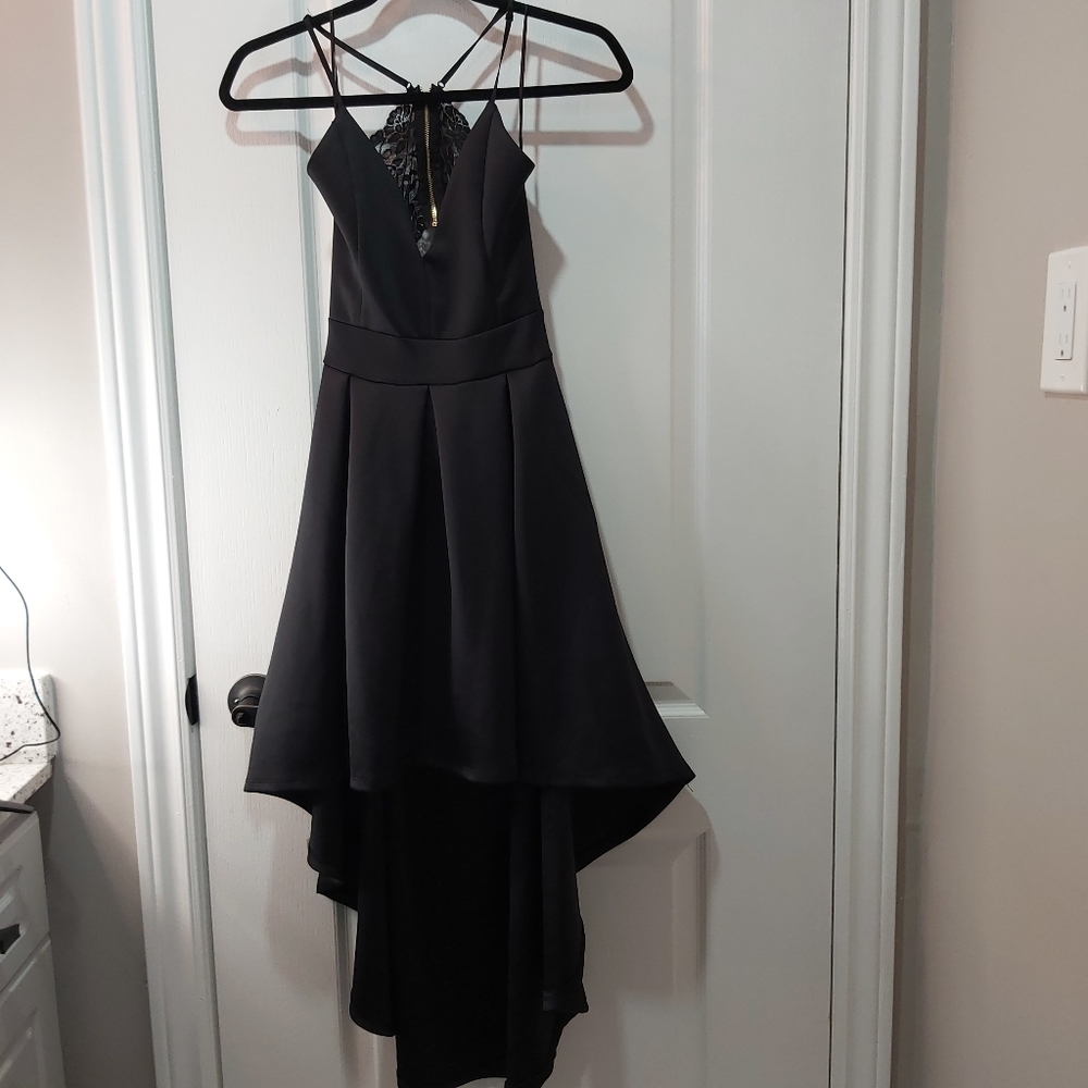 Revamped black late night fantasy dress windsor, Small- 4/6 black